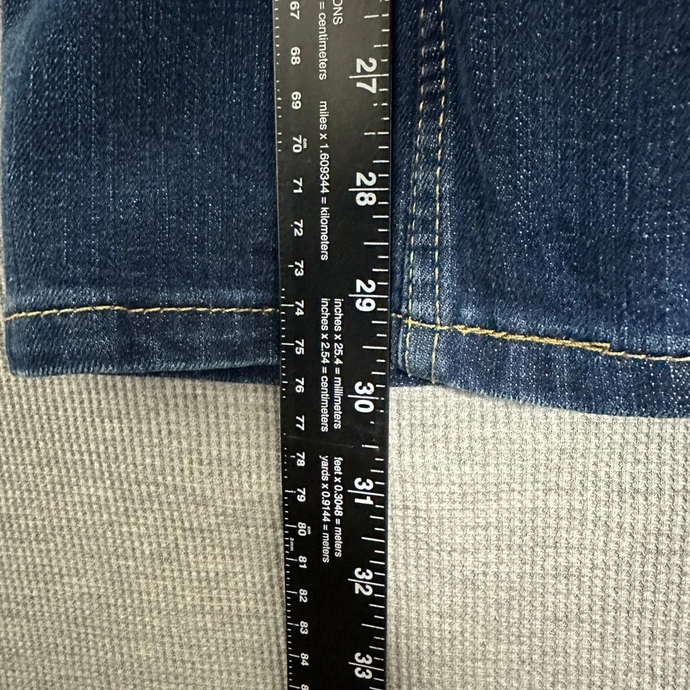 Levi's 527 Slim Bootcut Jeans Dark Wash Denim Blue Men's W36 L30